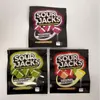 Sour Jacks Sacs à fermeture éclair vides Power Green Apple Wildberry Pastèque Comestible Bouche plissant Ndsto Utghv