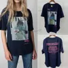 24SS Zadig Voltaire Circle Rainbow Wing Letter Print Hot Diamond Cotton Short Sleeved T-shirt Ny kvinnor Designer Cotton Tee Fashion Tops