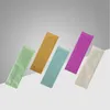 100Pcs Strip Open Top Aluminum Foil Bags Tear Notch Packing Bags Vacuum Heat Seal Mylar Flat Storage Bag Sugar Powder Packaging Wnbre Uvpig