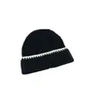 New Knitted Hat Autumn and Winter Dual Color Warm and Fashionable Versatile Knitted Caps Beanies Accessories