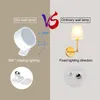 Wall Lamp Interior LED For Background Living Room Bulb Indoor Lights Sconce Bedroom Dining Reading