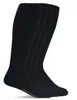 Yomandamam Men's Bamboo large haut sur la botte de chaussettes robes de veau 4 paires l Taille pour toute la saison 231226