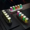 Cyfrowy zegar rurki Nixie z RGB LED Świeci do dekoracji stacjonarnej gier. Pomysł na prezenty na pakiet luksusowych. 231227