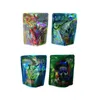 mylar flower packing bags laser California 35g runtz dry flowers packages package packaging plastic bag empty gelato ice cream Qkfgk Rjpps