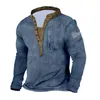 T-shirts pour hommes T-shirt pour hommes T-shirt à manches longues Vêtements de mode Sweat-shirt surdimensionné Automne Hiver Chaud Chemise décontractée Sweat à capuche Cadeau créatif pour hommes