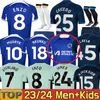 23 24 CFC NKUNKU maglie da calcio N.JACKSON Kit per bambini versione giocatore 2023 2024 ENZO PULISIC STERLING JAMES KOULIBALY AZPILICUETA HAVERTZ FOFANA maglia da calcio per tifosi da uomo