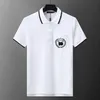 Podstawowe męskie koszulka polo Mężczyźni T -koszulka haft haftowe logo polo koszule letnie tshirty luksusowe markę tee tops