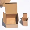 Cadeau cadeau 10pcs papier kraft boîte ondulée tasse bouteille emballage électronique articles en gros pour les entreprises