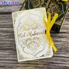 5 Stück/Batchbuch geformte Mubarak COOCKY BOCK Ramadan Dekoration Geschenkverpackung Box Islamic Holiday Party Supplies 231227