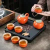 Teaware Sets Chinese Traditional Ceramic Tea Set Ceremony Exquisite Packaging Teapot Teacup Festival Gift