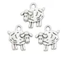 200 st -legering djur får charms antika silver charms hänge för halsbandsmycken gör resultat 16x15mm262e