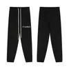 pants sweatpants designer pants sweat pants mens womens thicken sports pants loose pants letters 550g+ weight warmth fleece wholesale price