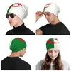 Baskenmützen mit Algerien-Flagge, coole Strickmütze für Damen und Herren, Winter, warme Skullies, Mützen