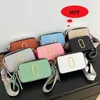 Multi-Farben-Kamera-Tasche Schnappschüsse Damen Designer-Taschen korrekter Buchstaben breiter Gurt Schulterkreuzbody Luxusgaus Geldbörsen Brieftaschen Brieftaschen Brieftaschen