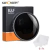 K F CONCEPT ND2ND400 Fader Variabler ND-Filter 3782 mm einstellbares neutrales DSLR-Kameraobjektiv mit Reinigungstuch 231226