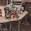 Kampmeubilair Multifunctionele splitsbare klaptafel Outdoor Camping Combinatie voor vrije tijd Draagbare minimalistische lichte tuin