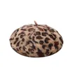 Berretti Cappello berretto da donna alla moda Stampa leopardo Pittore Bud caldo