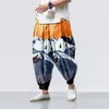 Pantaloni da uomo Natura e montagne Streetwear Cargo oversize Abbigliamento uomo Harajuku Jogging casual Pantaloni larghi Hip Hop Uomo