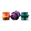 Résine époxy à large alésage 810 Drip Tips Support d'accessoires pour fumer TFV8 TFV12 Embouchure de vapeur en peau de serpent pour 810 fils TFV 8 12 Big Baby Smok Sub Ohm Atomiseurs de réservoir