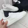 Shoes Casual designer shoes brand release luxury Ch Italy women casual white board shoes womens couple canvas thick sole thick soled raised canvas shoes in box 10A