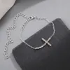 Double Heart Anklets for Women Bling Hollow Out Love Exquisite Foot Chain Summer Beach Ornament Jewelry 231227