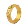 Retro Women'S Set Zircon Sun Moon Ring Stainless Steel Plated 18k Gold Fashion Party Jewelry