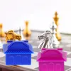 Bedelarmbanden 60 stuks fragmenten schaakstukken kinderaccessoires voor plastic spelfiches