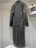 High Street Est Winter 2023 Designer Overcoat Women s Double Breasted Wool Long Coat 231227