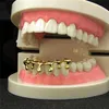 Хип-хоп Custom Fit Drip Grillz 14-каратное позолоченное покрытие зубов в стиле хип-хоп Нижние нижние грили3286