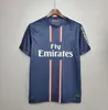 Maglie da calcio retrò Maillots de calcio Shirt Paris 90 91 92 93 94 95 96 97 98 99 00 01 02 03 03 12 17 18 Vintage Uniform Okocha Pauleta Weah Cavani Di Maria Ronaldinho