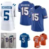 Anthony Richardson Jersey Uniforme 15 Personalizado Costura Azul Futebol Vários Tamanhos Mens Mulheres Juventude Jerseys