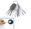 10pcs Jiggler Keys Lock Pick Pick pour double face verrouillage de verrouillage outils de voiture Kit d'outils d'outil d'outil Auto Tool5513002