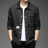 Top Grade Brand Designer Casual Trendy Classic Stylish 2023 Mens Jeans Fashion Denim Jacket Varsity Coat Clothes 231227