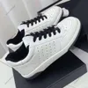 Shoes Casual designer shoes brand release luxury Ch Italy women casual white board shoes womens couple canvas thick sole thick soled raised canvas shoes in box 10A