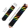 Calzini da uomo LGBT Strappati e triturati Equipaggio da uomo Novità unisex Stampa 3D GLBT Gay Lesbian Pride Dress