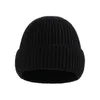 Berretti Cappelli lavorati a maglia per uomo Skullcap Moda donna Hip Hop Inverno caldo senza tesa Baggy Melon Cap Cuff Solid Docker Fisherman Berretti Cappello