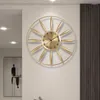 Wall Clocks Large Aesthetic Clock Gold Luxury Creative Modern Watch Designer Decoration Reloj De Pared Home Accessories