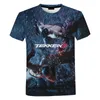 Herr designer t skjortor sommarspel tryckt män 3d t-shirt kvinnor mode casual streetwear skjorta pojkar flickor överdimensionerade kläder