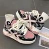 SHANPA Platform Mode Roze Dames Sneakers Comfortabel en Elegant Casual Sportschoenen Student Chic Kawaii Damesschoenen 231227