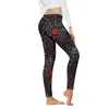 Calças femininas Mulheres Sweatpants Halloween Impressão Calças Push Up Bleed Cosplay Leggings Horror Crânio Fantasma Zumbi Vantage Feminino Pantalone