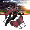 野球保護ヘルメットソフトボールフェイスマスク耐久性のあるフィールダーヘッドガード屋内および屋外のプレミアムスポーツアクセサリー231227