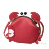 Abendtaschen süße Geschenk Girls Crab Tasche einzigartige Design Damen Taschen Taschen