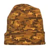 Berets Fashion Beanie Caps American Flag USA Camo Camouflage Military Skullies Bons de ski Bonnet Homme Chapeaux