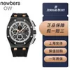 Top Audemar Pigue APF Factory Royal Oak Offshore Mechanical Watch Mens Sports Fashion Wristwatch Secondhand95n Ew Epicr Oyal Oakof Fsh Oreserie S26415 Cegerm