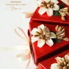 30/10/50 pezzi Cancella a forma di torta scatola regalo per matrimoni piccole scatola rotonda fresca imballaggio di cioccolato cioccolato per decorazione per le vacanze 231227