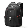 Laptopa plecak plecak o dużej pojemności plecak męski Travel Multi-funkcjonalne plecak USB ładowanie Wodoodporne przeciwbólowanie 17,3-calowe plecak laptopa