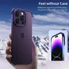 Frameloze TPU siliconen bumper met glazen lensbeschermer voor iPhone 15 14 13 12 15 Pro Max Plus 14Pro 13Pro IPones I14 Cover in doos 300 stuks