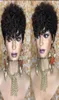 Short Sassy Curl Pixie Cut Wig kinky curly Bob Human Hair Wigs For Women Brazilian Remy 150 full Density258Z5568509