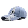 Ball Caps 2023 Fashion Baseball Cap Men Women Spring Summer Outdoor Leisure Denim Snapback Hip Hop Hats Hole Cowboy Sport Trucker Hat