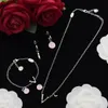 Flowing Light and Shadow, Brilliant and Dazzling Women's Atmosphere, Fashion Designer Jewelry Set, Couple New Year and Christmas Commemorative Gift Box